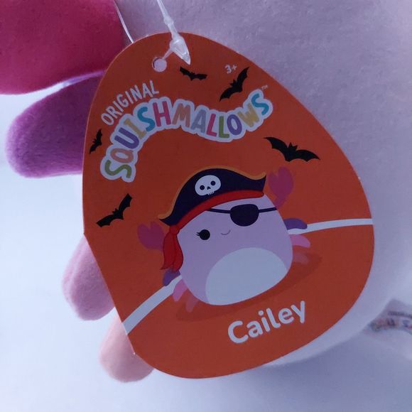 Squishmallows Cailey the Pirate Crab Plush NWT - Picture 6 of 12